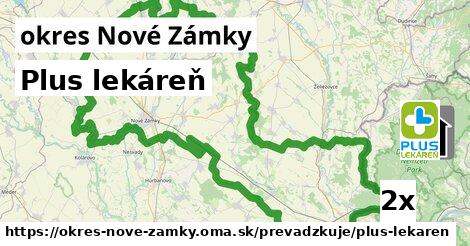 Plus lekáreň, okres Nové Zámky