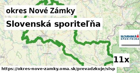 Slovenská sporiteľňa, okres Nové Zámky