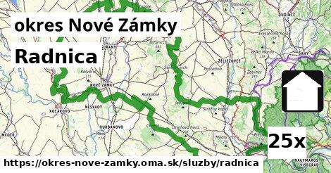 Radnica, okres Nové Zámky