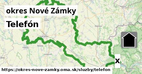 Telefón, okres Nové Zámky