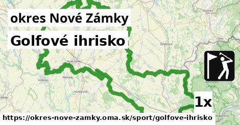 Golfové ihrisko, okres Nové Zámky