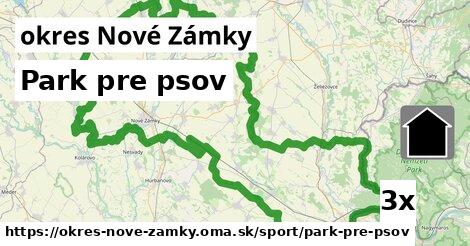 Park pre psov, okres Nové Zámky