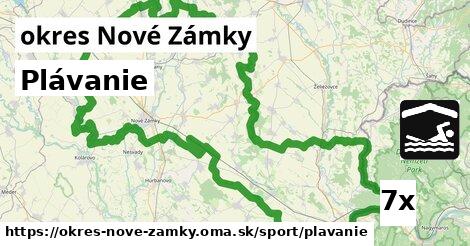 plávanie v okres Nové Zámky