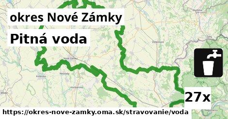 Pitná voda, okres Nové Zámky