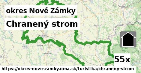 Chranený strom, okres Nové Zámky