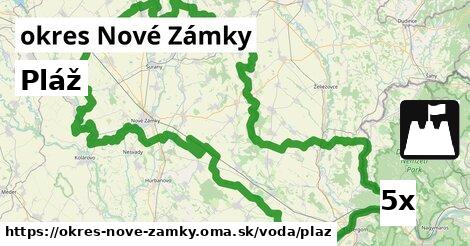 Pláž, okres Nové Zámky