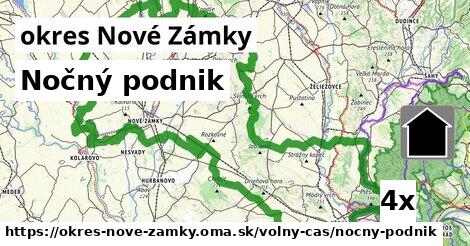 Nočný podnik, okres Nové Zámky