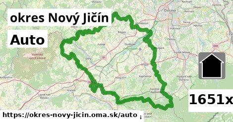 auto v okres Nový Jičín