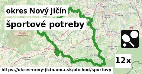 športové potreby, okres Nový Jičín