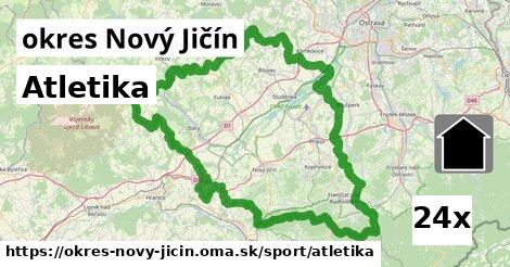 Atletika, okres Nový Jičín