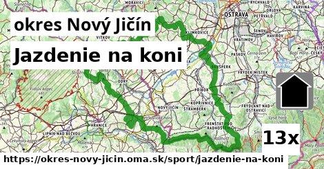 jazdenie na koni v okres Nový Jičín