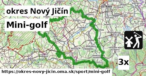 Mini-golf, okres Nový Jičín
