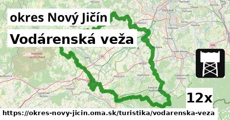 Vodárenská veža, okres Nový Jičín