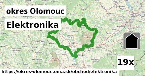 Elektronika, okres Olomouc