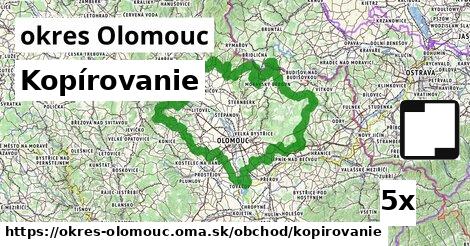 kopírovanie v okres Olomouc