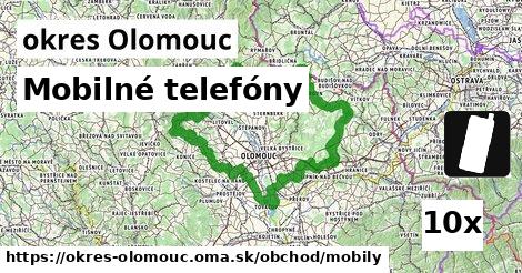 Mobilné telefóny, okres Olomouc