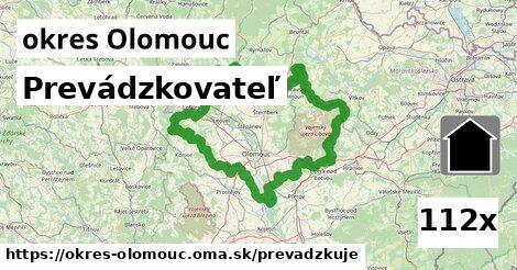 prevádzkovateľ v okres Olomouc