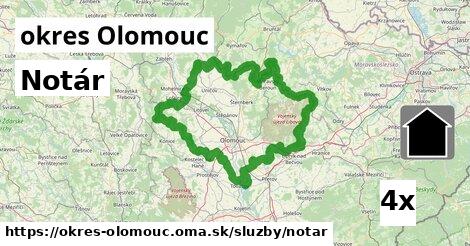 notár v okres Olomouc