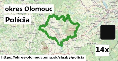 polícia v okres Olomouc