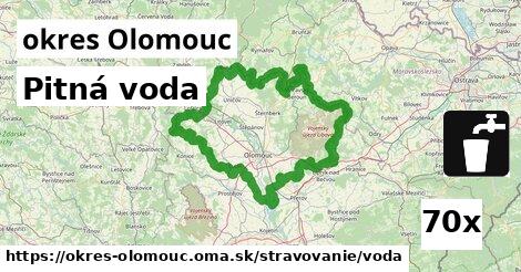 Pitná voda, okres Olomouc