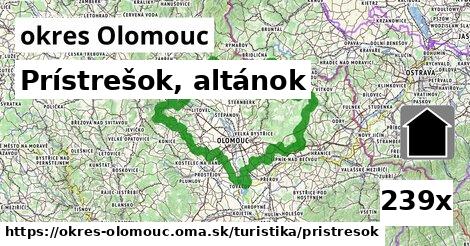 Prístrešok, altánok, okres Olomouc