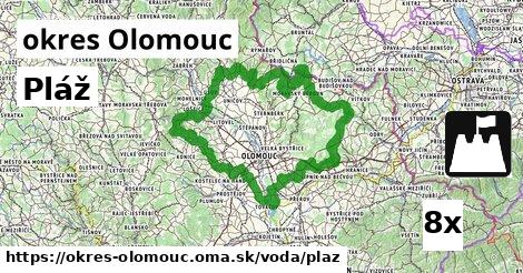 pláž v okres Olomouc