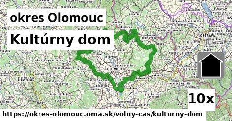 kultúrny dom v okres Olomouc