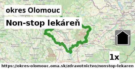 Non-stop lekáreň, okres Olomouc