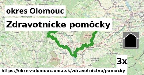 Zdravotnícke pomôcky, okres Olomouc