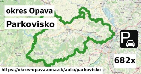 Parkovisko, okres Opava