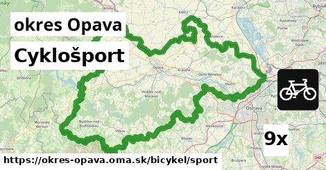 Cyklošport, okres Opava
