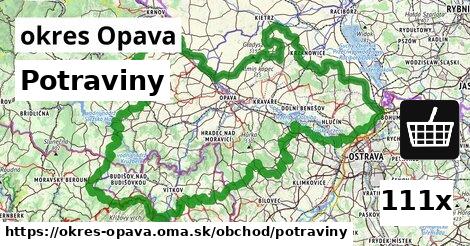 Potraviny, okres Opava