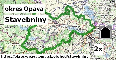 Stavebniny, okres Opava