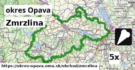 Zmrzlina, okres Opava