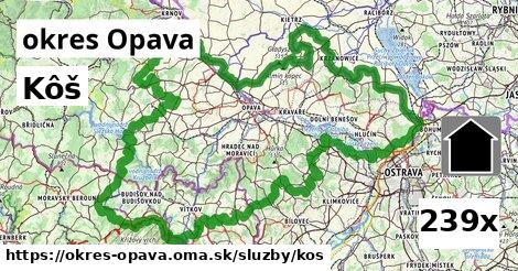 Kôš, okres Opava