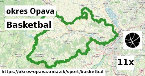 Basketbal, okres Opava