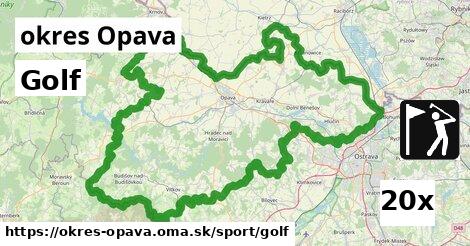 Golf, okres Opava