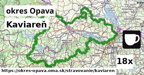 Kaviareň, okres Opava