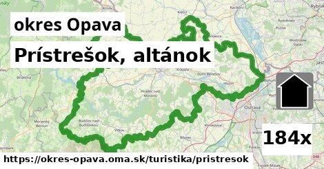 Prístrešok, altánok, okres Opava