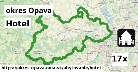 Hotel, okres Opava