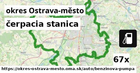 čerpacia stanica v okres Ostrava-město