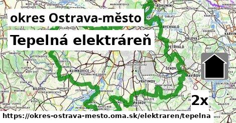 tepelná elektráreň v okres Ostrava-město