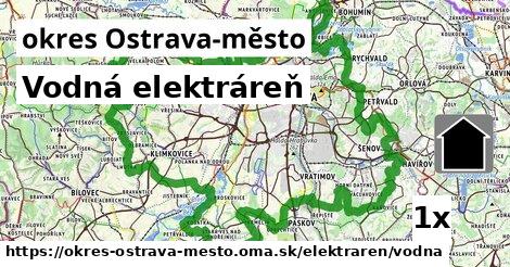 Vodná elektráreň, okres Ostrava-město