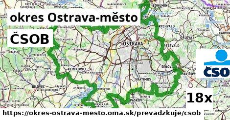 ČSOB v okres Ostrava-město