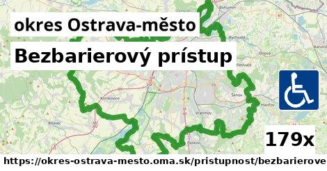 Bezbarierový prístup, okres Ostrava-město