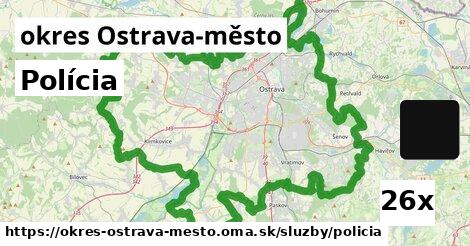 Polícia, okres Ostrava-město