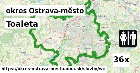 Toaleta, okres Ostrava-město