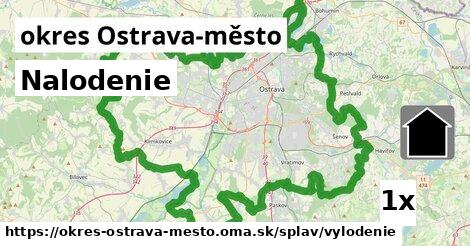 Nalodenie, okres Ostrava-město