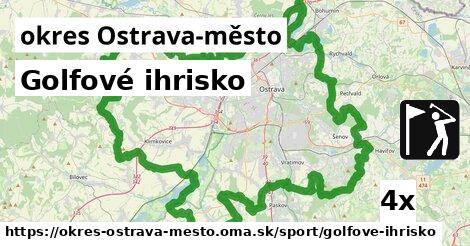 golfové ihrisko v okres Ostrava-město