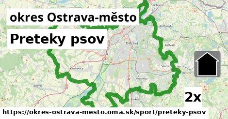 Preteky psov, okres Ostrava-město
